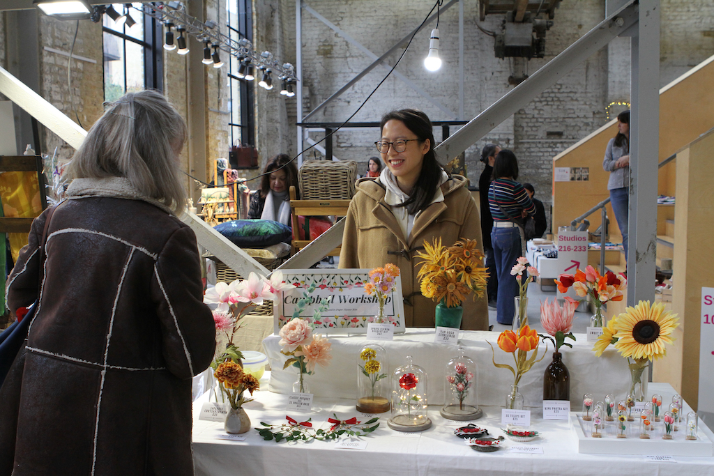 Makers Market at Craft Central in November 2022